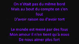 Celine Dion Lamour existe encore lyrics [upl. by Llevert]