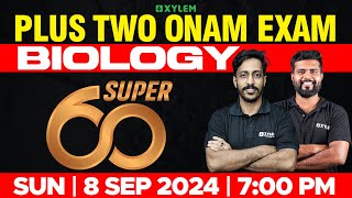 Plus Two Onam Exam  Biology  Super 60  Xylem Plus Two [upl. by Kellby]