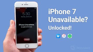 iPhone 7 Unavailable How to Unlock iPhone 7 without iTunes or Passcode If Forgot [upl. by Liahkim]