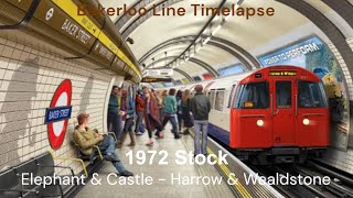 Train Sim World Bakerloo Line Timelapse  1972 Stock [upl. by Simpkins]