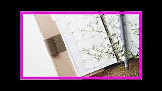 7 bessere Taschenkalender amp Terminplaner für 2019 [upl. by Fasa]