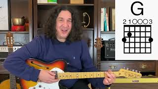 Lesson 27  Play 1  Open Chords  G Major  Learn How to Play Guitar [upl. by Nerland]