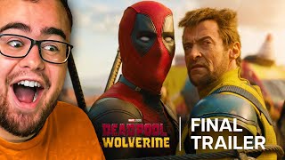 DEADPOOL amp WOLVERINE Final Trailer Reaction [upl. by Stillas]