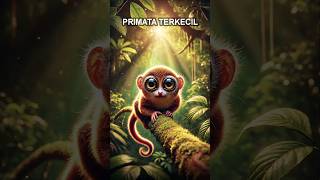 Primata Terkecil tarsius primata shortsviral animalshorts [upl. by Bonney793]