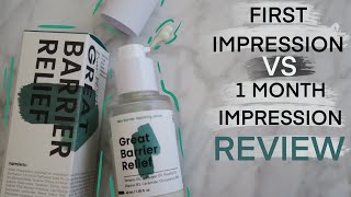 Kravebeautys Great Barrier Relief Serum REVIEW [upl. by Un]