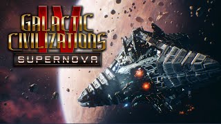 BATTLEMODE Plays  Galactic Civilizations 4 Supernova  Terrans  Ep 01  Game Setup and 1st Turn [upl. by Rosemari]