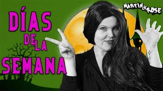 7 Days Of The Week Addams Family Parody in Spanish  Dias de la Semana with lyrics [upl. by Ressler507]