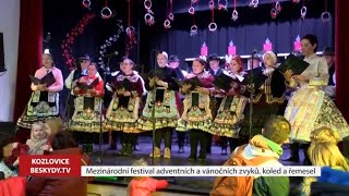 Souznění 2023 │ Mezinárodní festival adventních a vánočních zvyků │ BeskydyTV │ BeskydskaTelevize [upl. by Tamiko466]