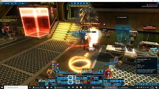 SWTOR Pyrotech powertech rotation 32 320 average [upl. by Rihsab]