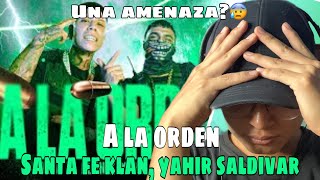 SANTA FE KLAN YAHIR SALDIVAR  A LA ORDEN Video Oficial [upl. by Maria88]