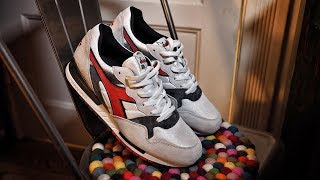 Diadora Intrepid OG Detailed Look Roberto Baggio Capsule 90s Sportswear Pack [upl. by Ailaroc]