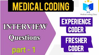 Experience Medical coder Interview Questions  Fresher  Experience interview Questions  cpc [upl. by Ahsienat]