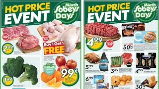 Sobeys Flyer Canada 🇨🇦  March 14  March 20 [upl. by Swetlana]