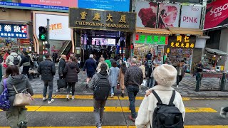 🇭🇰 Walking Around Tsim Sha Tsui Hong Kong Walking Tour March 2024 [upl. by Ttenyl]