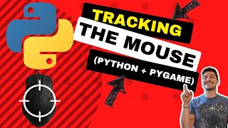 How to Track the Mouse Position in PyGame Python GUI Tutorial [upl. by Ettennyl]