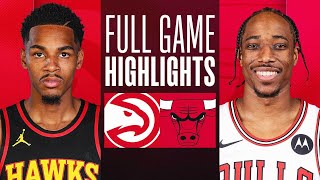 HAWKS at BULLS  FULL GAME HIGHLIGHTS  April 1 2024 [upl. by Yraeht]