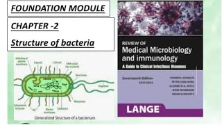 Foundation microbiology chapter 2  structure of bacteria levinson bacteria microbiology [upl. by Naig648]