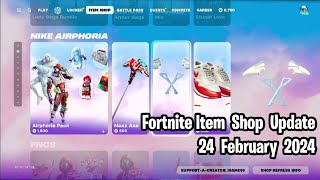 🛍️ Fortnite Item Shop Update February 24 2024 Mogul Master Champion Kyra and More 💎 [upl. by Diego955]