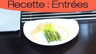 Recette facile  asperges à la crème et paprika [upl. by Clere996]