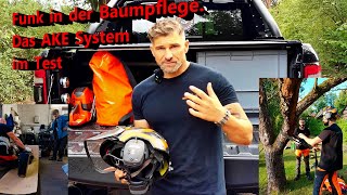 Wie wichtig ist Funkkommunikation in der Baumpflege Das AKE System im Test I Bades Baumdienst [upl. by Marylynne972]