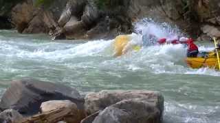 The Kicking Horse Challenge Trip  White Water Rafting with Glacier Raft Company in Golden BC [upl. by Nomaj349]