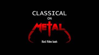 Classical goes Metal MozartCommendatore Scene Black Widow Hands [upl. by Leanatan657]