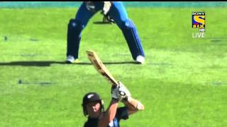 India vs New zealand  3rd ODI Eden Park  Full Highlights  Thrilling End  25 jan 2014 [upl. by Nomyt]