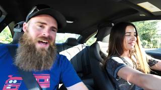 MY WIFE DRIVES THE M4 for the First Time [upl. by Rhiana]