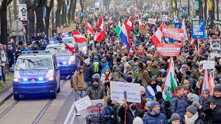 40000 Menschen bei CoronaDemo in Wien [upl. by Glenna119]