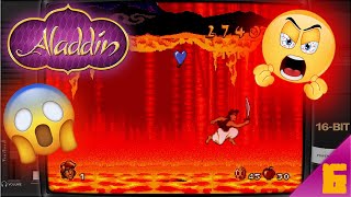 🗡️ Aladdin 6  Sega Genesis PELIGRO PANTALLA ULTRA DIFICIL  QUIERO LLORAR 🥹😢😭😿 [upl. by Bertha429]