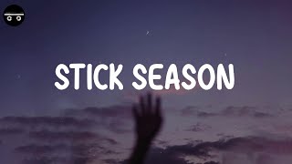 Noah Kahan  Stick Season Lyric Video [upl. by Hendrick651]