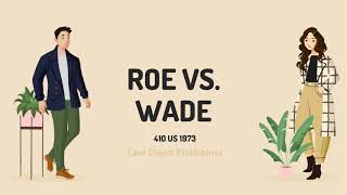 410 US 113 Roe vs Wade Case Digest Audio [upl. by Sirapal]