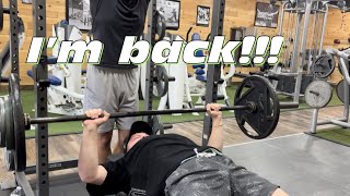 Im Back  OG Chest Day Vlog [upl. by Volpe731]