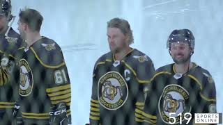 WOSHL Championship Series Game 2  Tillsonburg Thunder vs Alvinston Killer Bees [upl. by Oicatsana616]