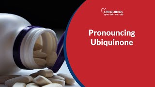 Pronouncing Ubiquinone [upl. by Ardnikal362]