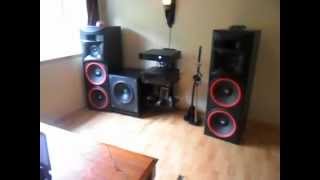 Cerwin Vega clsc 215 and Fence Audio 15 subwoofer [upl. by Liza]