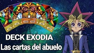 Deck de Exodia  Las cartas del abuelo Corazón de las cartas  YuGiOh Duel Links [upl. by Gruchot]