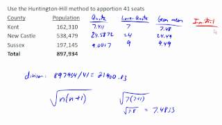 HuntingtonHill method 1 [upl. by Dlarej]