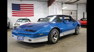 1985 Pontiac Trans Am For Sale  Walk Around [upl. by Suzi457]