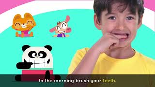 Lingokids ABC SONG DANCE 🔤 🎶 ABCD In the Morning Brush your Teeth [upl. by Hseham270]