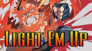 「 A M V 」Endeavor vs Nomu  Light Em UpFall Out Boy [upl. by Gigi]