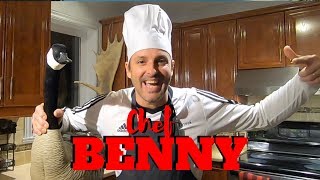 Recette d’outarde à la chef Benny oie  bernache mijoteuse [upl. by Ailssa329]