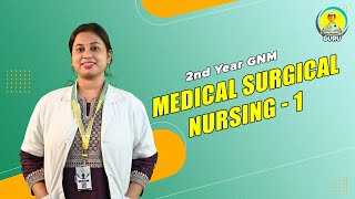 GNM 2nd year 2023  Medical Surgical Nursing 1 [upl. by Arad]