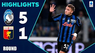 Atalanta  Genoa 51 Highlights Goals  Serie A TIM 2024 [upl. by Riva704]