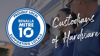 Custodians of Hardware Benalla Mitre 10 Benalla Victoria [upl. by Ahcurb]