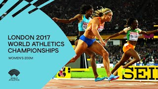 Womens 200m Final  World Athletics Championships London 2017 [upl. by Juxon]