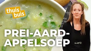 ThuisKoken  Preiaardappelsoep maken [upl. by Erlinna]