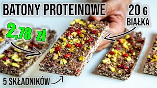 BATONY PROTEINOWE  taniej i lepiej niż w sklepie [upl. by Franzoni]