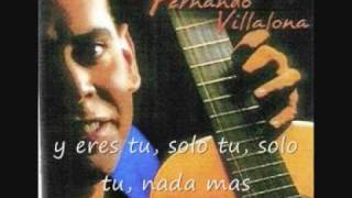 Fernandito Villalona  Solo tu with Lyrics [upl. by Hirsh691]