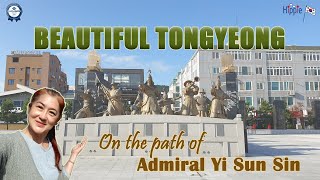 Beautiful Tongyeong On the Path of Admiral Yi Sun Sin  travel vlog [upl. by Tallu829]